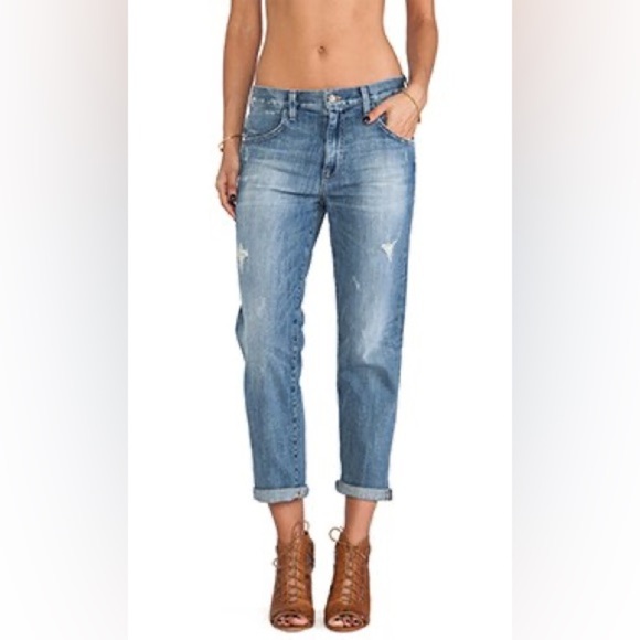 Revolve Wildfox Couture Lola Oversized Boyfriend Jeans in Hideout Size 26 - Picture 1 of 14